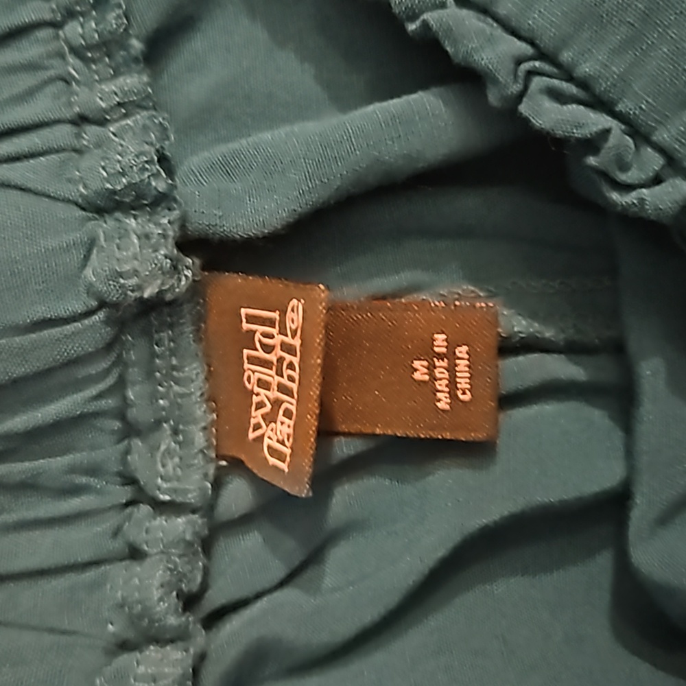 NWOT wild Fable ruffle flare shorts - Picture 2 of 2
